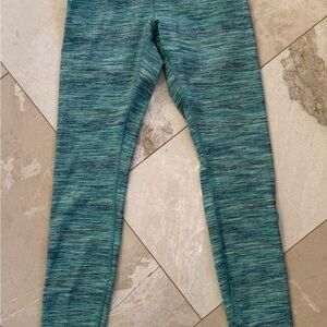 lululemon athletica Teal Heathered Leggings